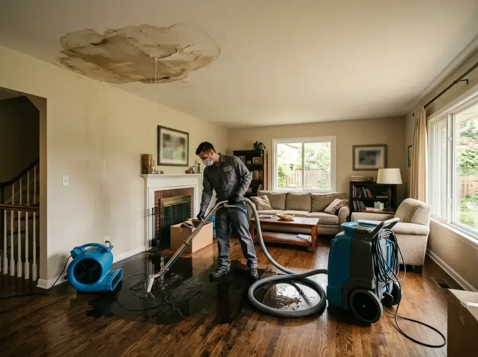 attic-pipe-burst-ceiling-drip-008 — frequently asked questions, Water Damage Restoration & Carpet Care in Markham, IL